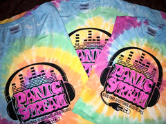 PanicStream Retro Tie Dyed Youth T-Shirt